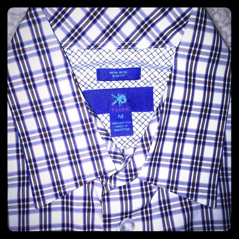 Egara Non-Iron Slim-Fit LS - Medium
